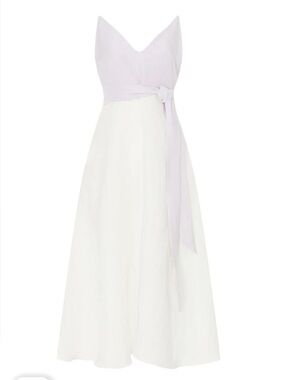 Matthew Burch size 3 colorblock midi dress